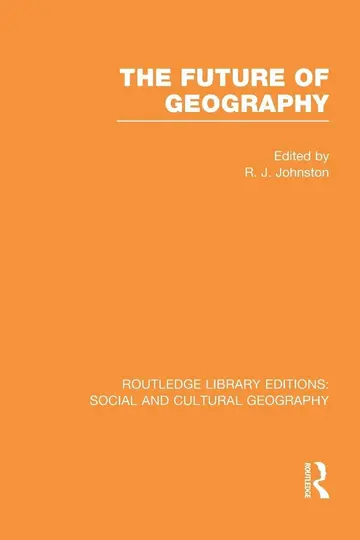 Cover of The Future of Geography