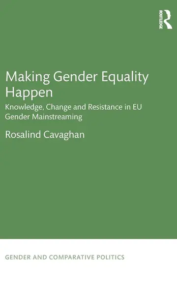 Cover of Making Gender Equality Happen