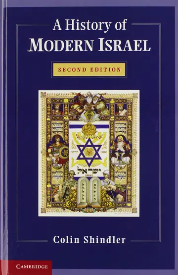 Cover of A History of Modern Israel