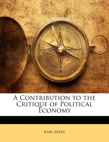 Cover of A Contribution to the Critique of Political Economy
