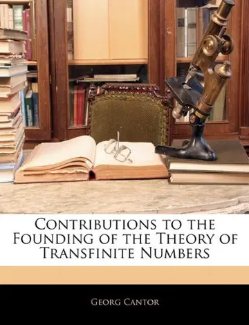 Cover of Contributions to the Founding of the Theory of Transfinite Numbers