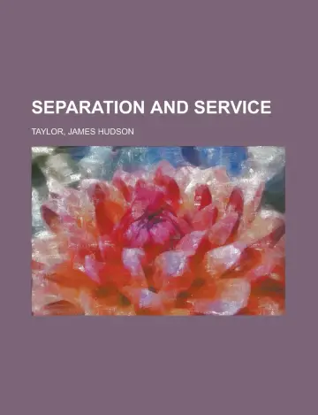 Cover of Separation and Service