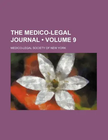 Cover of The Medico-Legal Journal