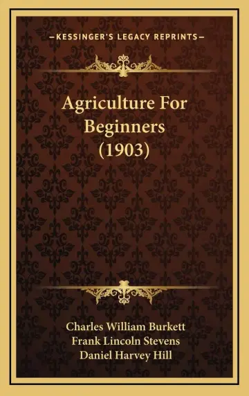 Cover of Agriculture for Beginners