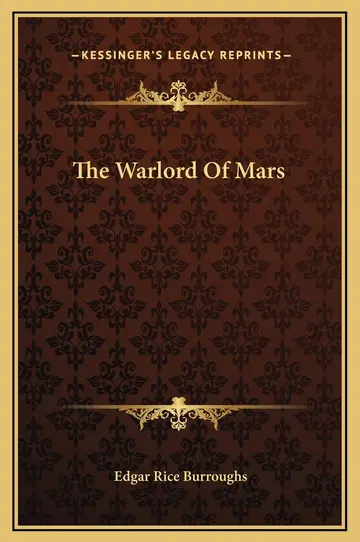 Cover of The Warlord of Mars