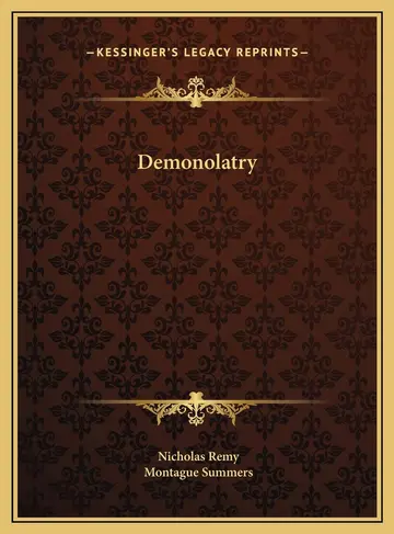 Cover of Demonolatry