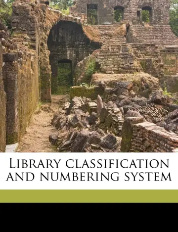 Cover of Library Classification and Numbering System