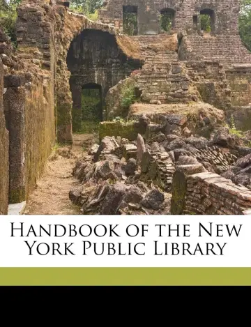Cover of Handbook of the New York Public Library