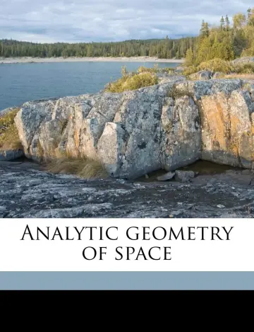 Cover of Analytic Geometry of Space
