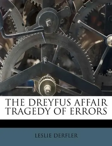 Cover of The Dreyfus Affair Tragedy of Errors