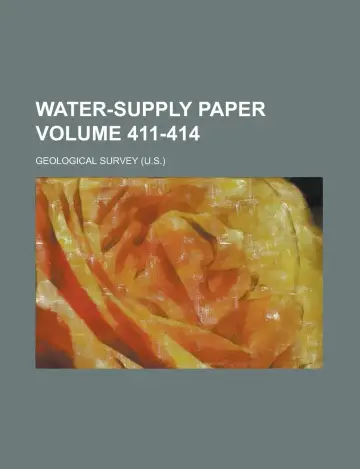 Cover of Water-Supply Paper Volume 411-414