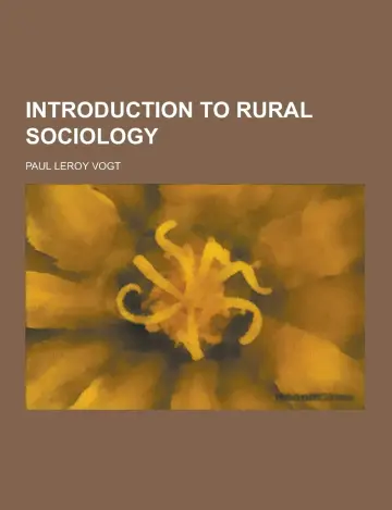 Cover of Introduction to Rural Sociology