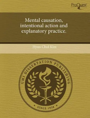 Cover of Mental Causation