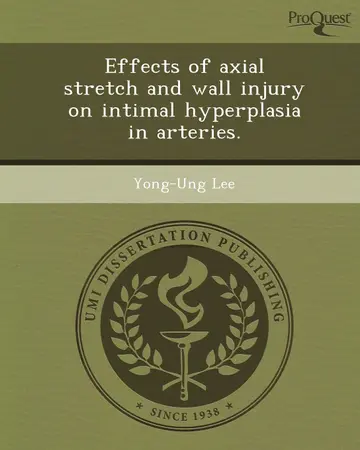 Cover of Effects of Axial Stretch and Wall Injury on Intimal Hyperplasia in Arteries
