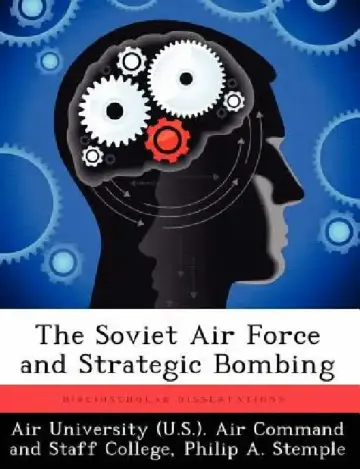 Cover of The Soviet Air Force and Strategic Bombing