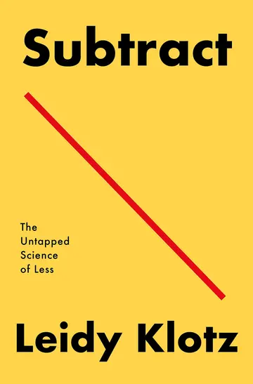 Cover of Subtract
