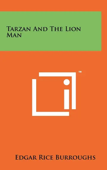 Cover of Tarzan and the Lion Man
