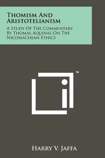 Cover of Thomism and Aristotelianism