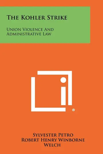 Cover of The Kohler Strike