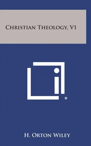 Cover of Christian Theology, V1