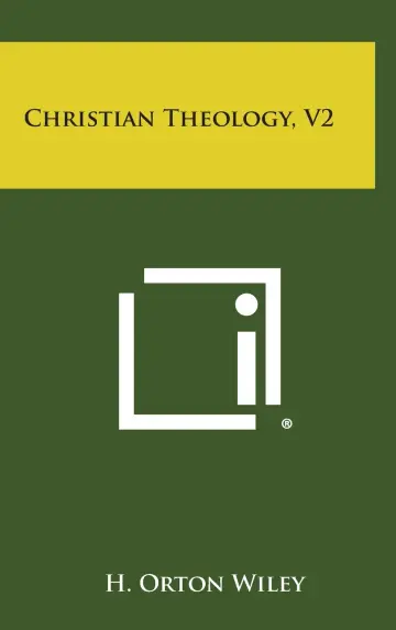 Cover of Christian Theology, V2