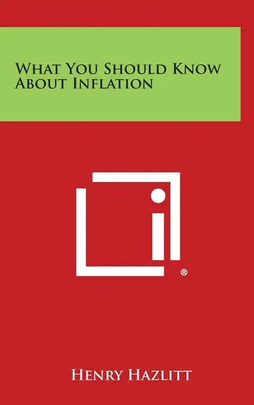 Cover of What You Should Know about Inflation