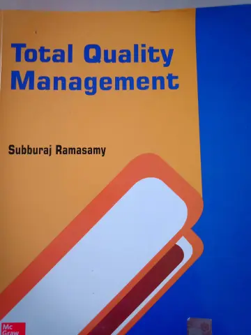 Cover of Total Quality Management