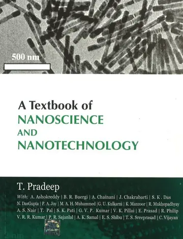 Cover of Textbook of Nanoscience and Nanotechnology, 1st Edn
