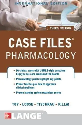 Cover of Case Files Pharmacology, 3rd Edition