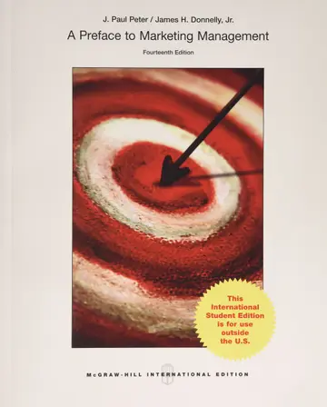 Cover of Preface to Marketing Management