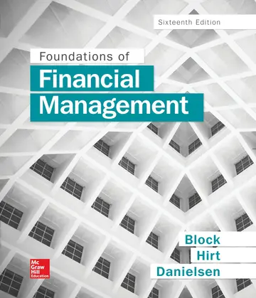 Cover of Foundations of Financial Management