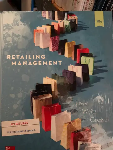 Cover of Retailing Management