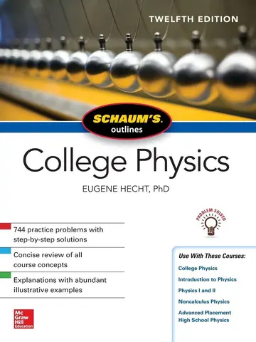 Cover of Schaum's Outline of College Physics, Twelfth Edition