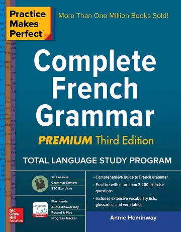 Cover of Practice Makes Perfect Complete French Grammar