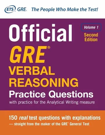 Cover of Official GRE® quantitative reasoning