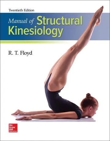 Cover of Manual of Structural Kinesiology 20Ed
