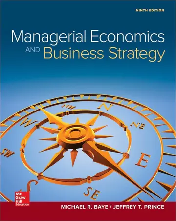 Cover of Managerial Economics and Business Strategy