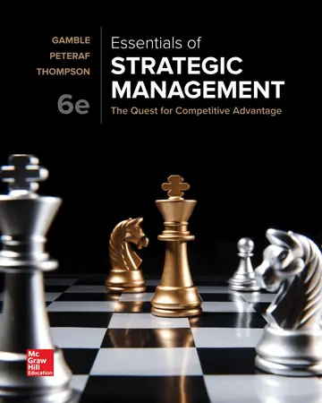 Cover of Essentials of Strategic Management