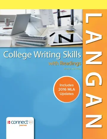 Cover of College Writing Skills with Readings MLA 2016 Update