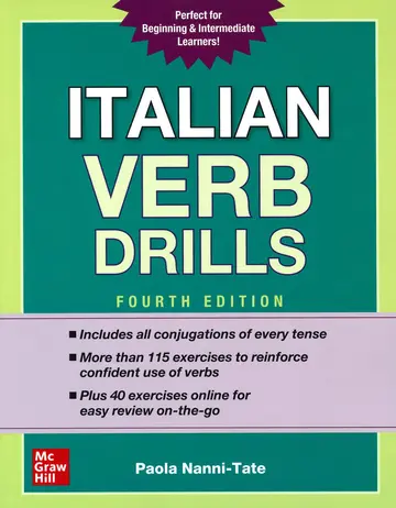 Cover of Italian Verb Drills, Fourth Edition