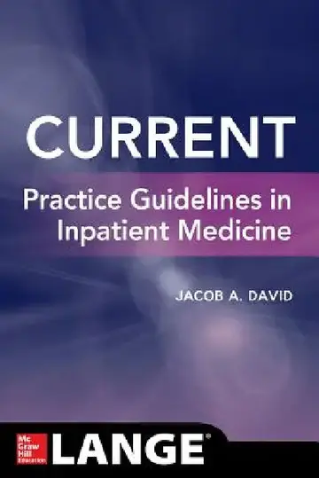 Cover of Current Practice Guidelines in Inpatient Medicine