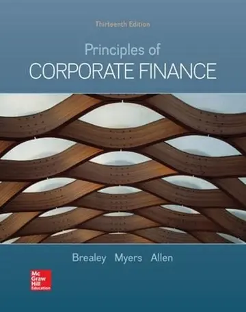 Cover of Principles of Corporate Finance, 13Th Edition