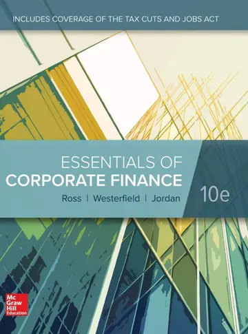 Cover of Essentials of Corporate Finance