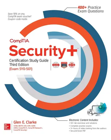 Cover of CompTIA Security+ Certification (Exam Sy0-501)