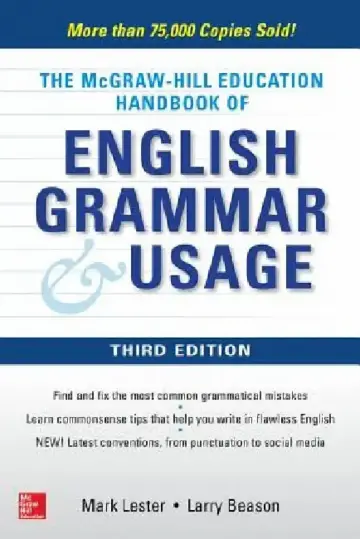 Cover of McGraw-Hill Education Handbook of English Grammar & Usage