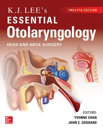 Cover of KJ Lee's Essential Otolaryngology, 12th edition
