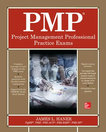 Cover of PMP Project Management Professional Practice Exams