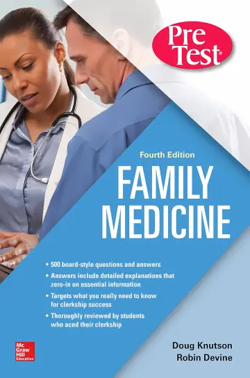 Cover of Family Medicine Pretest Self-assessment and Review