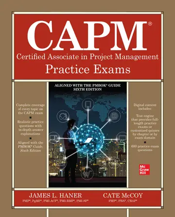 Cover of CAPM Certified Associate in Project Management Practice Exams