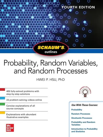 Cover of Schaum's Outline of Probability, Random Variables, and Random Processes, Fourth Edition